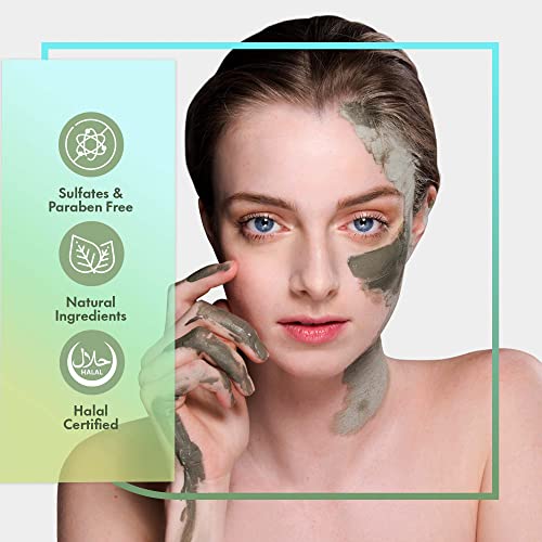 NENA Skincare Clay Mask - Clay Mask for Face - Purifies and Rejuvenates Skin with Mineral-Rich Formula - Refines Pores for Clearer Complexion - 1 oz
