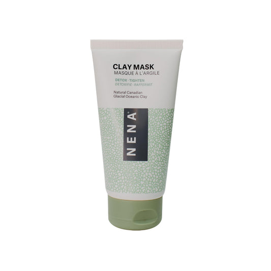 NENA Skincare Clay Mask - Clay Mask for Face - Purifies and Rejuvenates Skin with Mineral-Rich Formula - Refines Pores for Clearer Complexion - 4.2 oz
