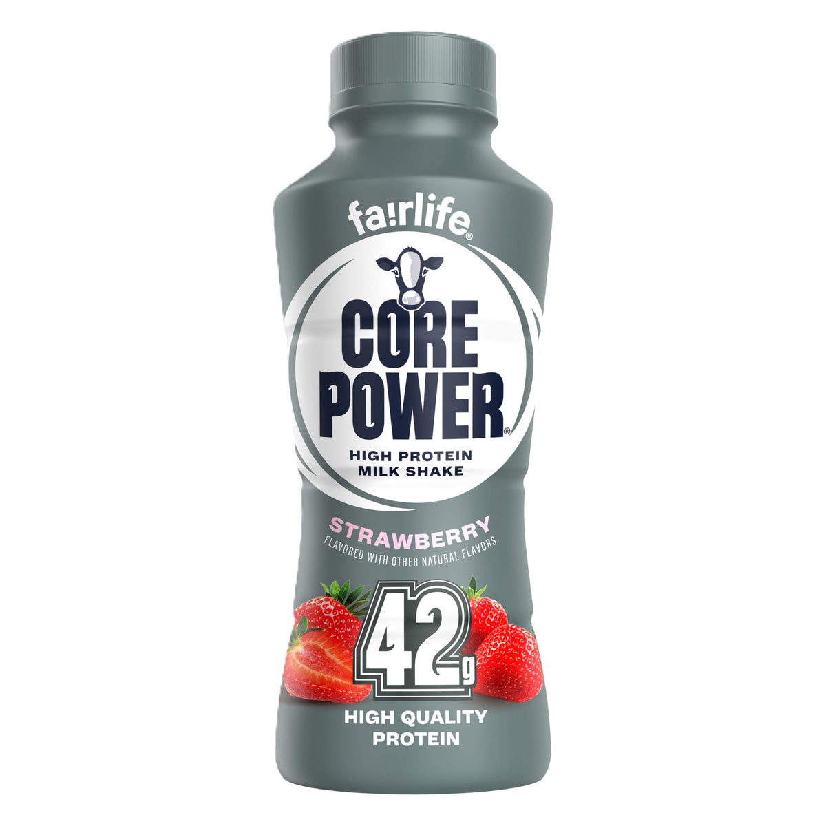 Core Power Elite High Protein Shake, Vanilla, 42g Bottle, 14oz, 12 Pack