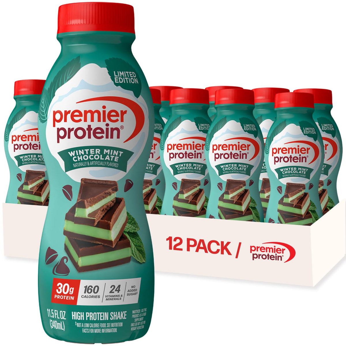 Premier Protein LIMITED EDITION 30g Shake, Lemon Bar, 12 Pack