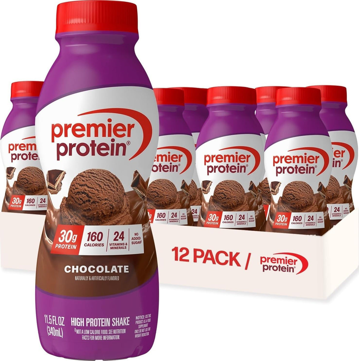 Premier Protein LIMITED EDITION 30g Shake, Lemon Bar, 12 Pack