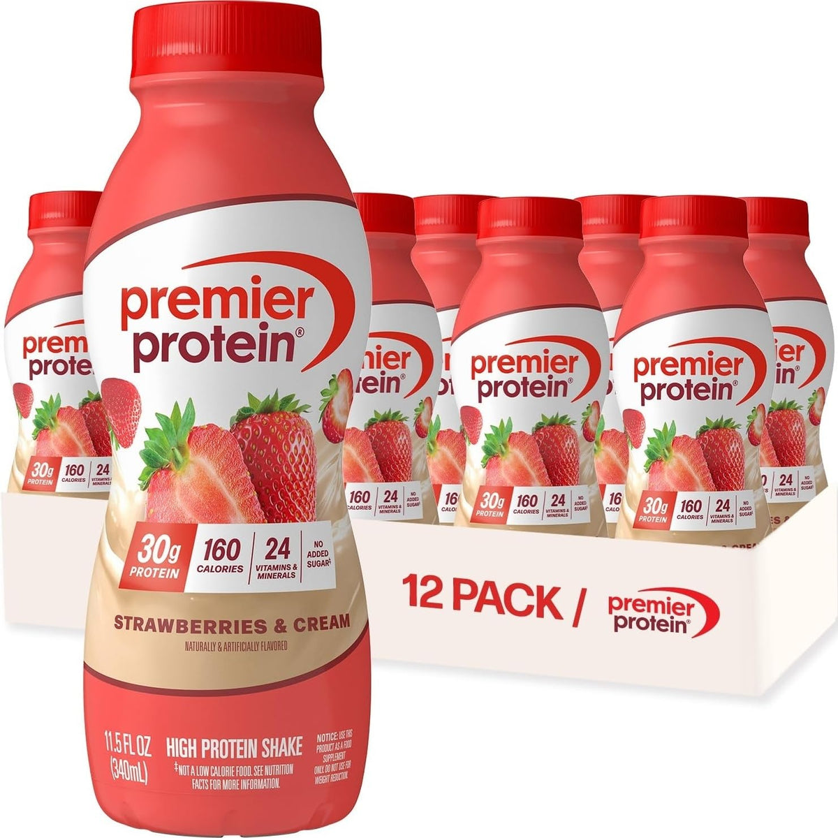 Premier Protein LIMITED EDITION 30g Shake, Lemon Bar, 12 Pack