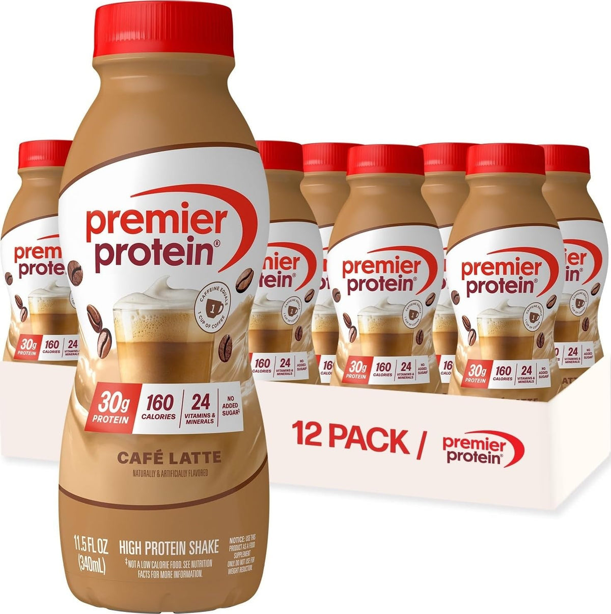 Premier Protein LIMITED EDITION 30g Shake, Lemon Bar, 12 Pack