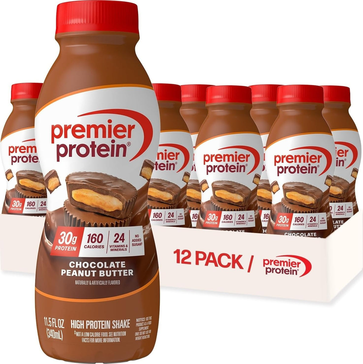 Premier Protein LIMITED EDITION 30g Shake, Lemon Bar, 12 Pack