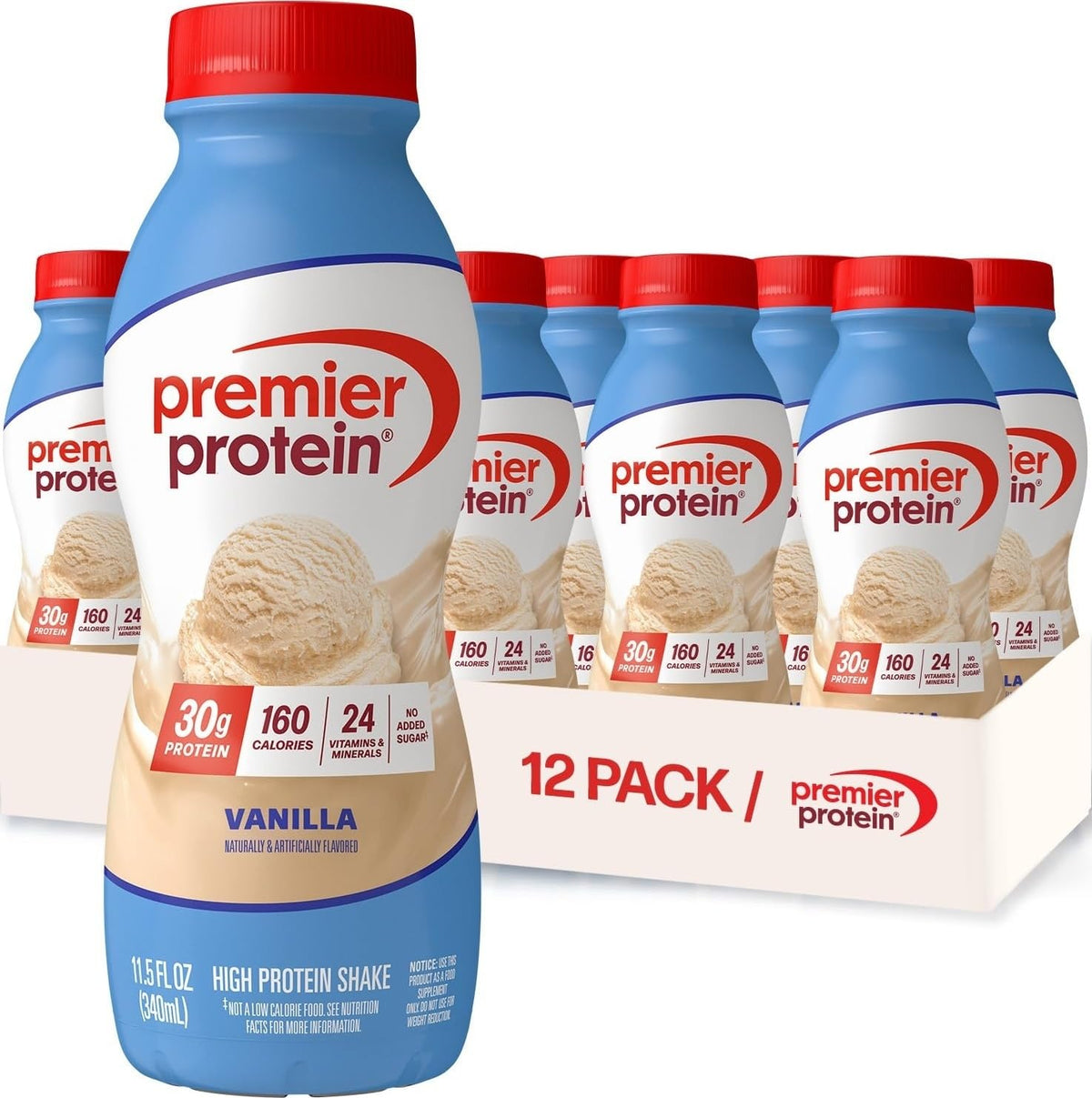 Premier Protein LIMITED EDITION 30g Shake, Lemon Bar, 12 Pack