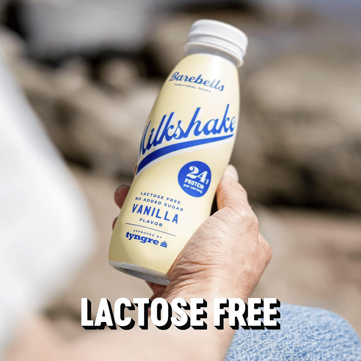 Barebells Milkshake - Batido Proteinas - 24g Proteina x Batido - Sin Lactosa - Sin Gluten - Sin Azúcares Añadidos - Vainilla - Pack 8 Batidos x 330ml